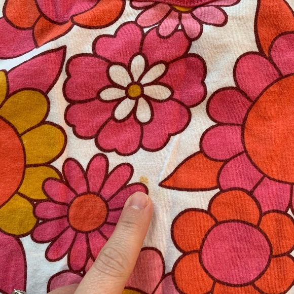 Mini Boden Girls Flower Tunic - Picture 2 of 3